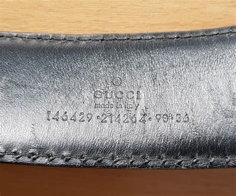 gucci belt serial number|Meer.